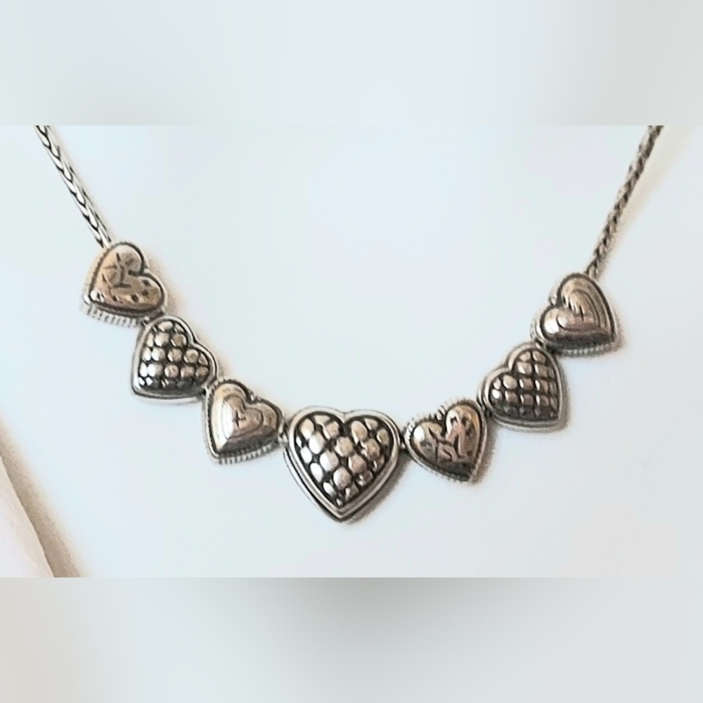 Brighton 7 Heart Necklace